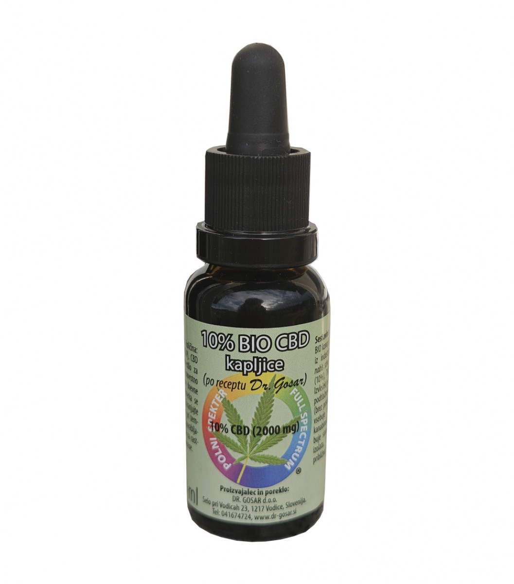 10% BIO CBD kapi 20 ml (2000 mg)